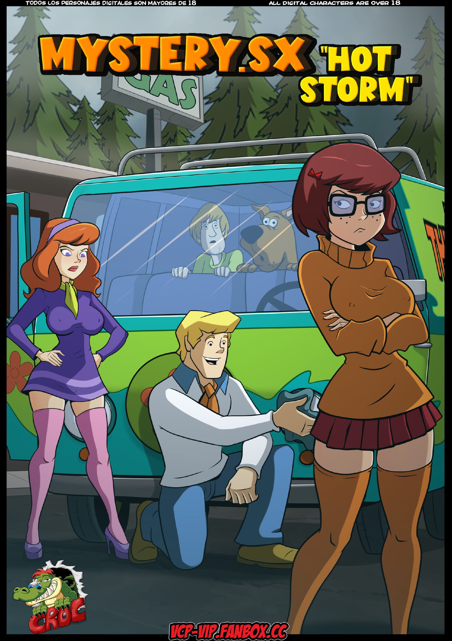 Hot Storm - Chapter 1 (Scooby-Doo) [Croc] cover